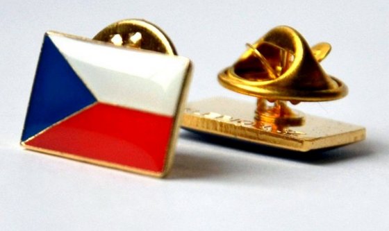 Odznak - vlajka Česká republika